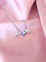 Winged Heart | Kanatlı Kalp Çelik Kolye