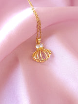 Pearl Shell | Midye Paslanmaz Çelik Kolye