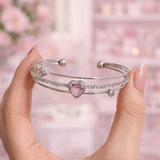 Dream Heart Cuff | Kalpli Kelepçe Çelik Bileklik