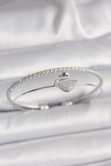 Swan Elegance Kuğu Kelepçe Bileklik