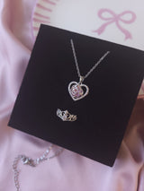 Elegant Princess Set Çelik Yüzük & Kolye